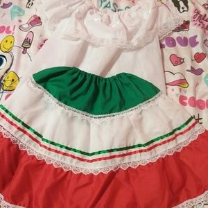 Girl size small charro day outfit